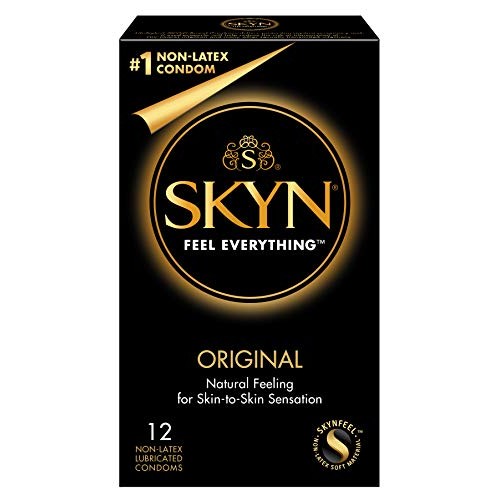 SKYN Non-Latex Lubricated Condoms, 12 Count