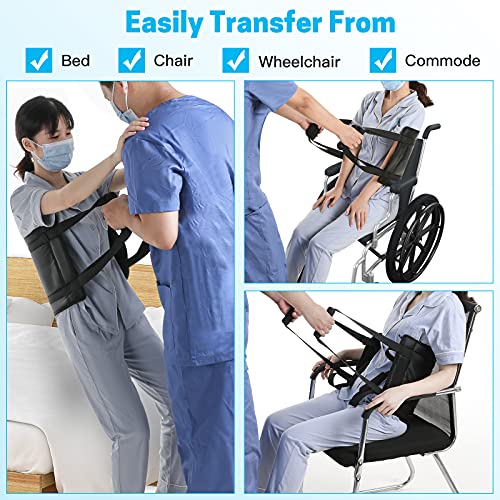Skyward Padded Bed Transfer, Gait Belt,24 inchx12 inch Transfer Sling for Nur...
