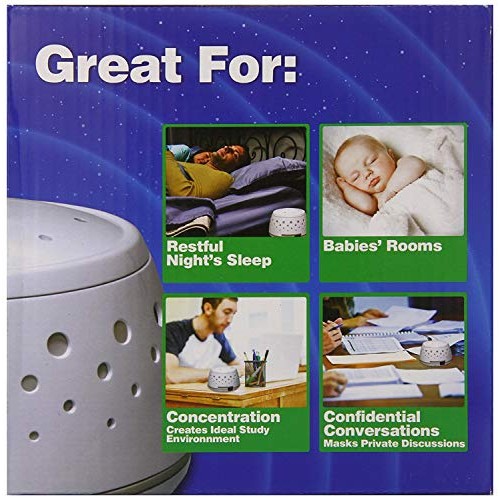 Sleep Easy Sound Conditioner, White Noise Machine Featuring Non Looping Sooth...