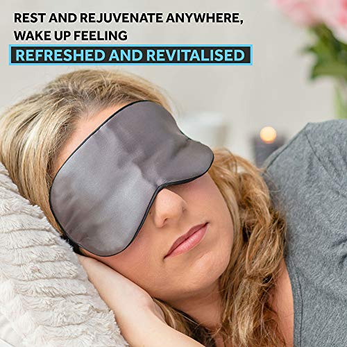 Anti-Aging Sleeping Mask For Women -With Copper Ion Technology- Soft Mulberry...