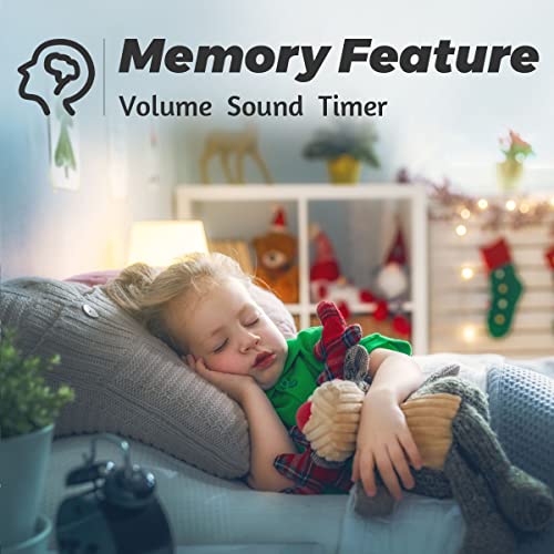 Sleepbox Sound Machines with 36 Volume Levels 5 Timers and Visible Sound Cata...