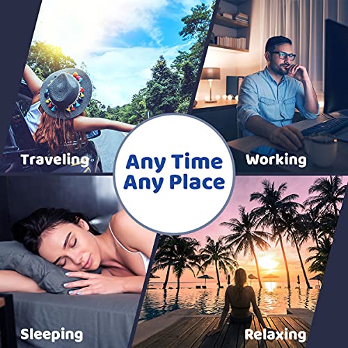 Sleepbox Sound White Noise Machine with 25 Soothing Sounds and 10 Colors Warm...