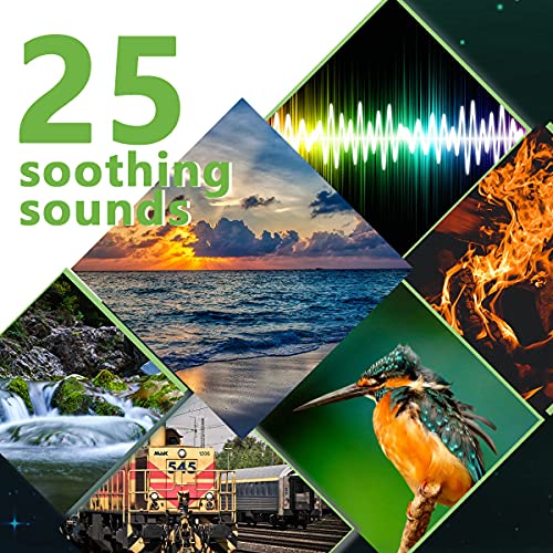 Sleepbox Sound White Noise Machine with 25 Soothing Sounds and 32 Volume Leve...