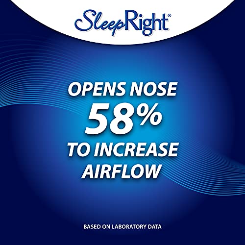 SleepRight Intra-Nasal Breathe Aids Breathing Aids for Sleep Nasal Dilator 30...