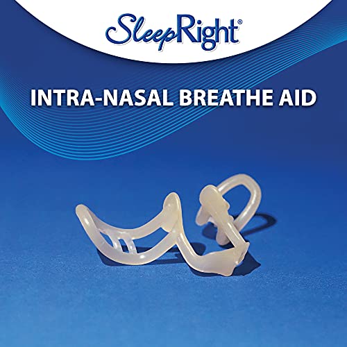 SleepRight Intra-Nasal Breathe Aids Breathing Aids for Sleep Nasal Dilator 30...