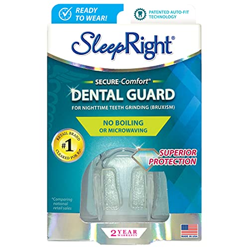 SleepRight Secure-Comfort Dental Guard Mouth Guard To Prevent Teeth Grinding ...