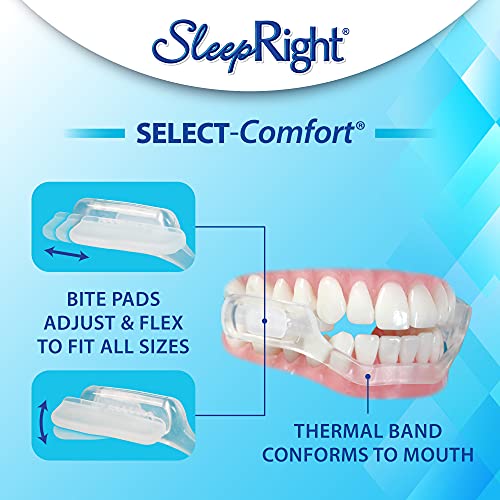 SleepRight® Select No-Boil Dental Guard – Sleeping Teeth Guard – Mouth Guard ...