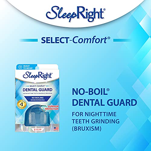 SleepRight® Select No-Boil Dental Guard – Sleeping Teeth Guard – Mouth Guard ...