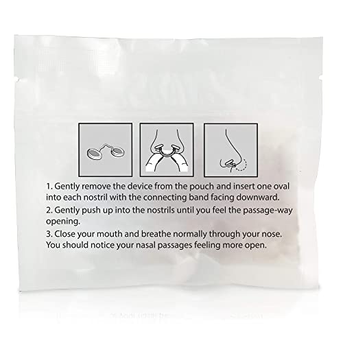 sleepWELL Sleep/Snore Internal Nasal Dilator for Snoring Relief, Congestion R...