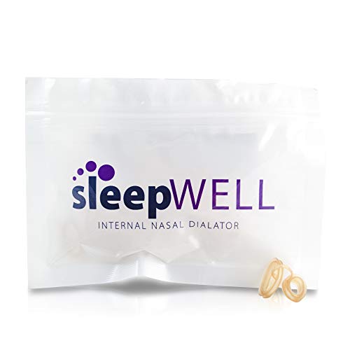 sleepWELL Sleep/Snore Internal Nasal Dilator for Snoring Relief, Congestion R...