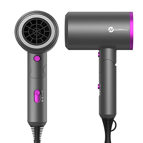Hair Dryer, slopehill (Safety Upgraded) 1800W Professional Ionic Hairdryer fo...
