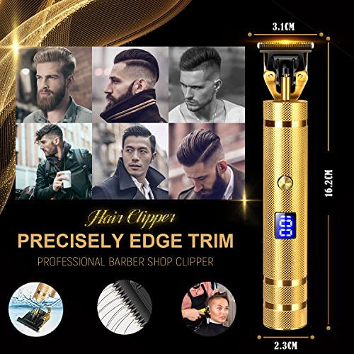 Hair Clippers for Men, Professional Hair Trimmer Cordless Hair Trimmer Zero G...