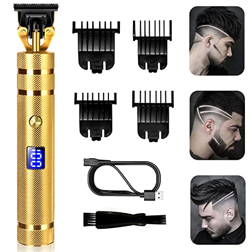 Hair Clippers for Men, Professional Hair Trimmer Cordless Hair Trimmer Zero G...