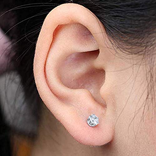 4 Pack Self Ear Piercing Gun, Disposable Self Ear Piercing Gun Kit with Earri...