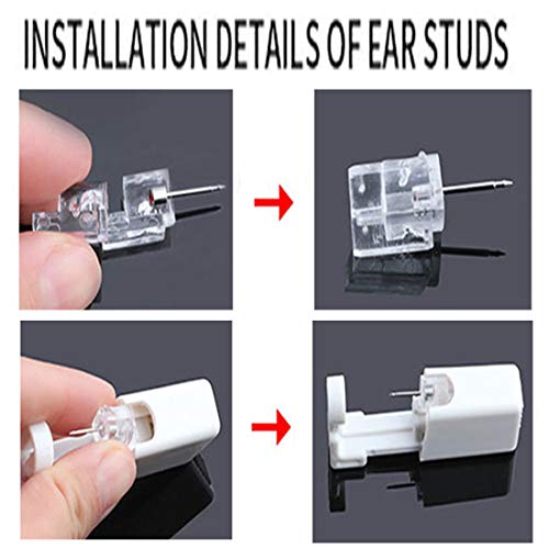 Self Nose Piercing Gun Self Nose Piercing Gun Kit Safety Nose Piercing Gun Ki...