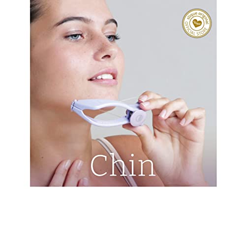 Slique Eyebrows Face & Body Hair Threading & Removal System with 5 pre-cut ex...