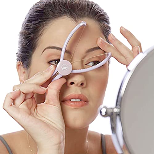 Slique Eyebrows Face & Body Hair Threading & Removal System with 5 pre-cut ex...