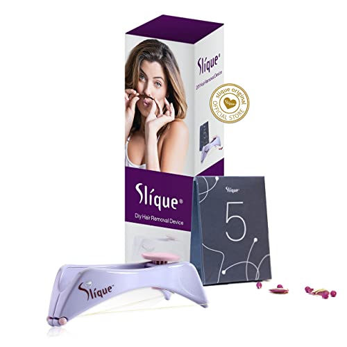 Slique Eyebrows Face & Body Hair Threading & Removal System with 5 pre-cut ex...