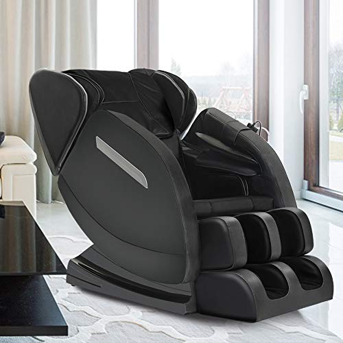 SMAGREHO Massage Chair Recliner with Zero Gravity, Full Body Air Pressure, Bl...