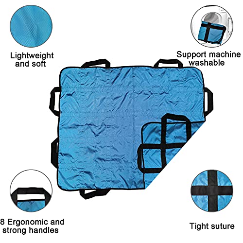 Positioning Bed Pad with Handles 43" X 36" Incontinence Mattress Bedding Prot...