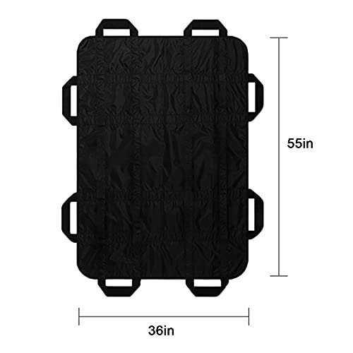 Positioning Bed Pad with Handles 55" X 36" Slide Sheet Elderly Lifting Device...