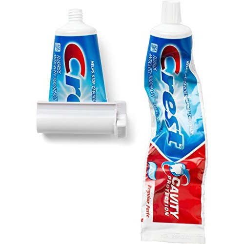 Toothpaste Squeezer (2-Pack) Tube Roller Winder Economical, Saves Toothpaste,...