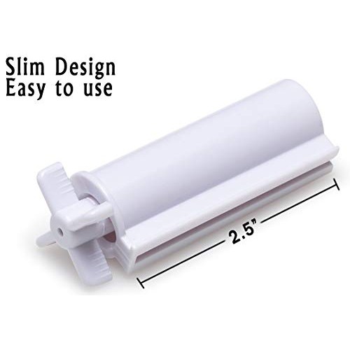 Toothpaste Squeezer (2-Pack) Tube Roller Winder Economical, Saves Toothpaste,...