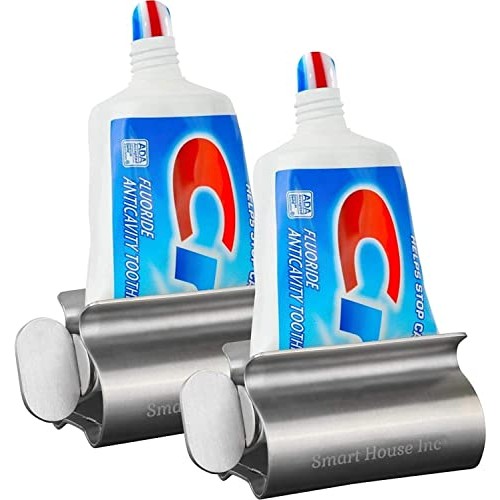 Toothpaste Squeezer Tube Roller  - Set of 2  Stainless Steel Tube Squeezer Ro...