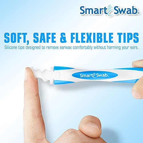 SMART SWAB Spiral Ear Cleaner. Safe Ear Wax Removal Kit