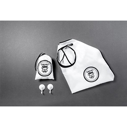 SMART TRIM Beard Catcher for Shaving - Non-Stick Material Beard Apron for Men...