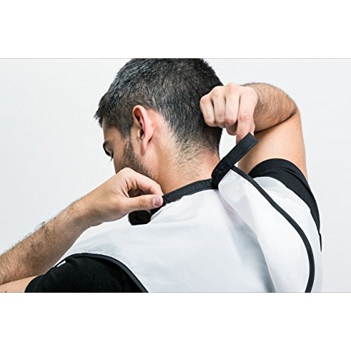 SMART TRIM Beard Catcher for Shaving - Non-Stick Material Beard Apron for Men...