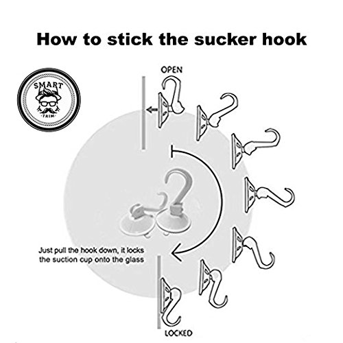 SMART TRIM Beard Catcher for Shaving - Non-Stick Material Beard Apron for Men...