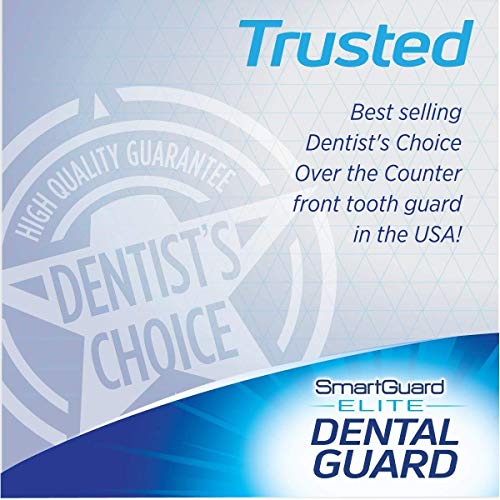Dental Guard SMARTGUARD ELITE (2 Guards 1 Travel case) Front tooth Custom Ant...