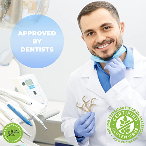 Biodegradable Dental Floss Picks - Natural Plastic Free Handle | Thin Thread ...