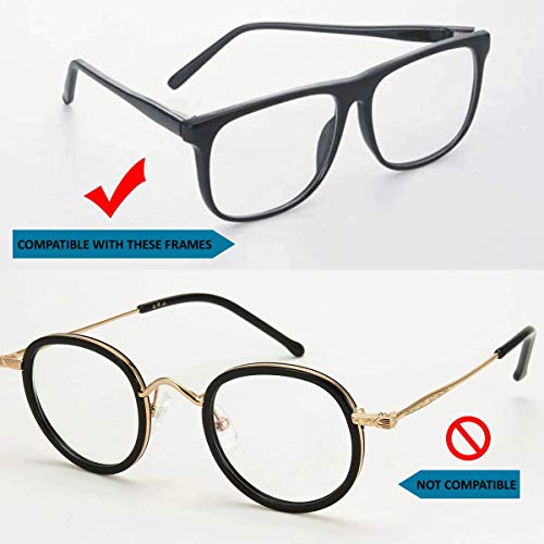 Eyeglass Nose Pads - SMARTTOP Stick on 2.5mm Silicone Anti Slip Adhesive Eyew...