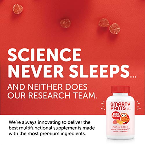 SmartyPants Kids Formula Daily Gummy Multivitamin: Vitamin C, D3, and Zinc fo...