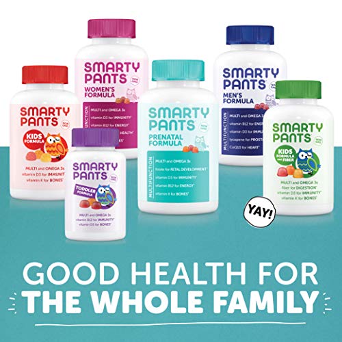SmartyPants Prenatal Formula Daily Gummy Multivitamin: Vitamin C, D3, & Zinc ...