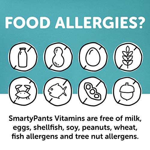 SmartyPants Prenatal Formula Daily Gummy Multivitamin: Vitamin C, D3, & Zinc ...