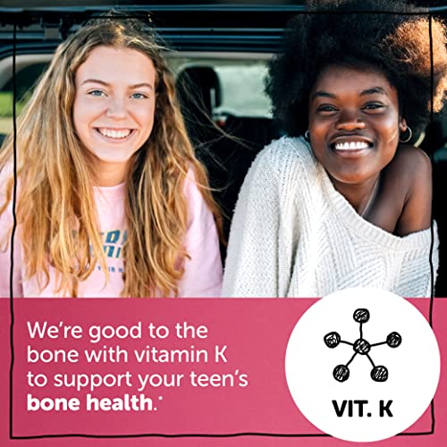 SmartyPants Teen Girl Formula, Daily Multivitamin Gummies: Vitamins C, B12, K...