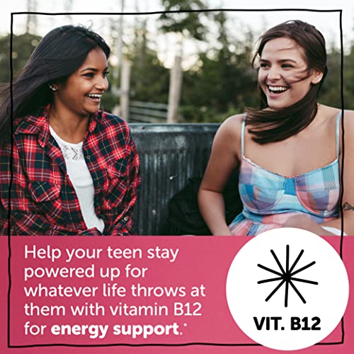 SmartyPants Teen Girl Formula, Daily Multivitamin Gummies: Vitamins C, B12, K...