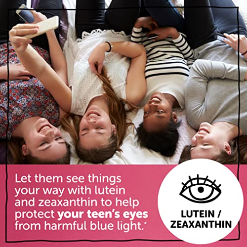 SmartyPants Teen Girl Formula, Daily Multivitamin Gummies: Vitamins C, B12, K...