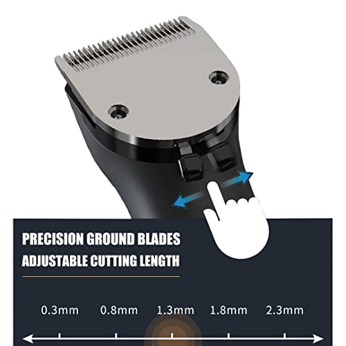 Hair Clippers, Beard Trimmer for Men Cordless Professional Barber Cutting Kit...