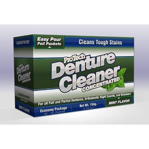 Protech Denture Cleaner 7g, (22 Pack)