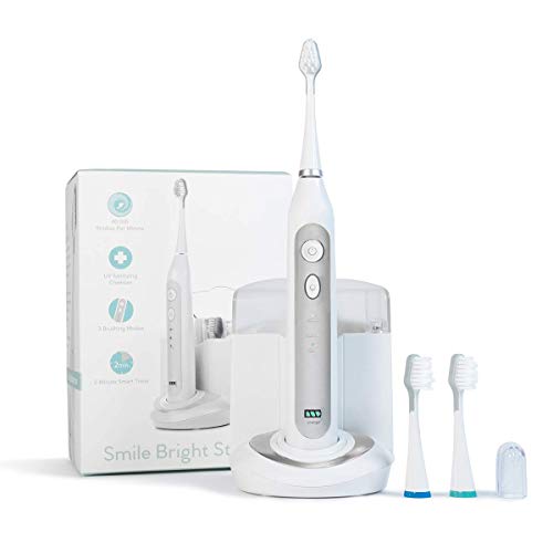 Smile Bright Store Platinum Electronic Sonic Toothbrush with UV Antibacterial...