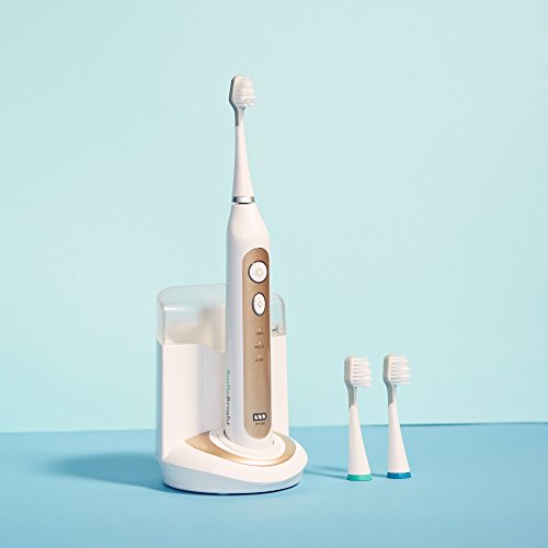 Smile Bright Store Platinum Electronic Sonic Toothbrush with UV Sanitizing Ch...