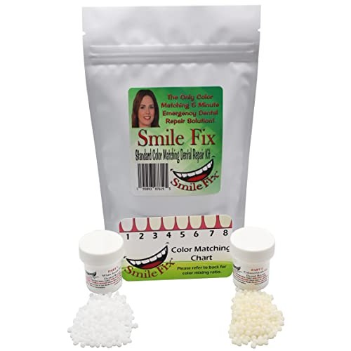 SmileFix Standard Color Matching Dental Repair Kit – Hide & Fix Smile with mi...