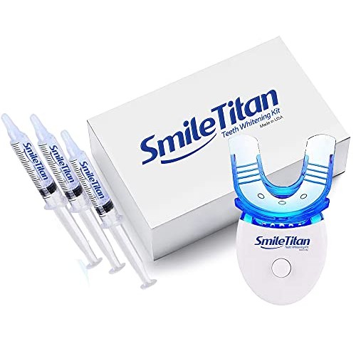 Smile Titan Teeth Whitening Kit, 35% Carbamide Peroxide Teeth Whitening Gel (...
