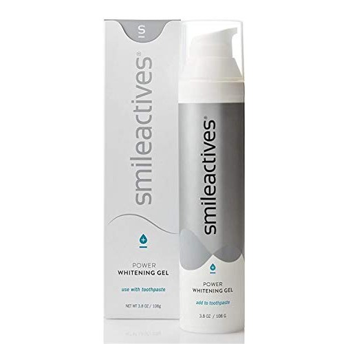Smileactives Power Teeth Whitening Gel, Easy to use Teeth Whitener Gel for Wh...