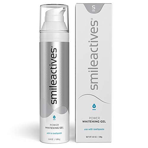 Smileactives Power Teeth Whitening Gel, Easy to use Teeth Whitener Gel for Wh...