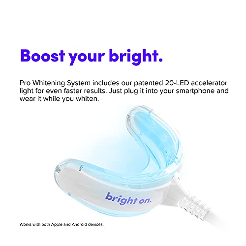 SmileDirectClub Pro Teeth Whitening Gel System with LED Light - 4 Pack Pens a...